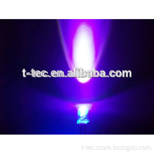 5mm UV Led Lights 365-375-385-395-405-415-425-435NM Led